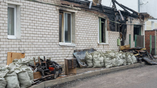 Professional Smoke Damage Removal technician working in Naples, FL